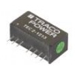 TEC2-1213 Převodník: DC/DC 2W Uvst:9÷18V 15VDC Ivýst:134mA SIP8 4,5g