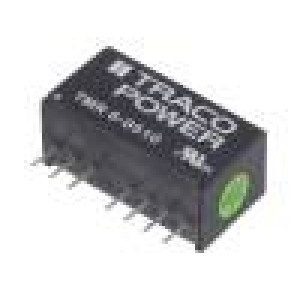 TMR6-0510 Převodník: DC/DC 6W Uvst:4,5÷9V 3,3VDC Ivýst:1300mA SIP8 4,8g