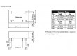 THM10-2422WI Převodník: DC/DC 10W Uvst:9÷36V Uvýst:12VDC Uvýst2:-12VDC