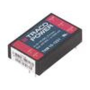 THM15-1221 Převodník: DC/DC 15W Uvst:9÷18V Uvýst:5VDC Uvýst2:-5VDC 24g