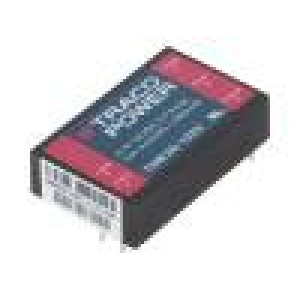 THM20-1222 Převodník: DC/DC 20W Uvst:9÷18V Uvýst:12VDC Uvýst2:-12VDC