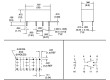 AZ822-2C-3DSE Relé elektromagnetické DPDT Ucívky:3VDC 0,5A/120VAC 1A/24VDC