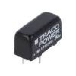 TMR3-7212WIR Převodník: DC/DC 3W Uvst:43÷160V 12VDC Ivýst:250mA SIP8 5,9g