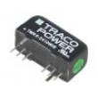 TMR6-2410WIR Převodník: DC/DC 6W Uvst:9÷36V 3,3VDC Ivýst:1500mA SIP8 5,9g