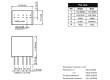 TRN3-1211 Převodník: DC/DC 3W Uvst:9÷18V 5VDC Ivýst:600mA SIP 2,1g