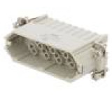 Konektor: HDC vidlice HD PIN:25 25+PE velikost 5 bez kontaktů