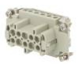 Konektor: HDC zásuvka HE PIN:10 10+PE velikost 4 16A 500V