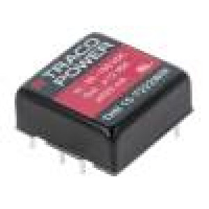 THN15-7222WIR Převodník: DC/DC 15W Uvst:36÷160V Uvýst:12VDC Uvýst2:-12VDC