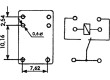 FRS1B24 Relé elektromagnetické SPDT Ucívky:24VDC 1A/125VAC 1A/30VDC