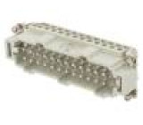Konektor: HDC vidlice HE PIN:24 24+PE velikost 8 16A 500V