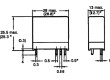 G2R-1-24DC Relé elektromagnetické SPDT Ucívky:24VDC 10A/250VAC toff:5ms