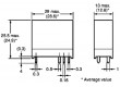 G2R-1-E-24DC Relé elektromagnetické SPDT Ucívky:24VDC 16A/250VAC toff:5ms