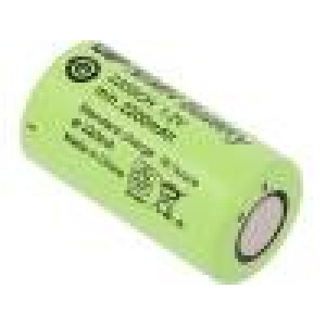 Akum: Ni-MH SubC 1,2V 2200mAh Ø23x43mm