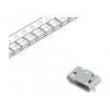 Zásuvka USB B micro na PCB SMT PIN:5 vodorovné V: USB 2.0