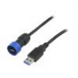 Kabel-adaptér USB A vidlice, USB C vidlice USB Buccaneer IP68