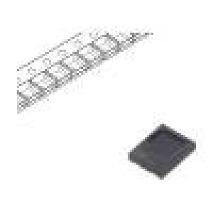 VEMD5160X01 Fotodioda PIN 840nm 700-1070nm 65° Montáž: SMD Čočka: černá