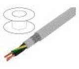 Vodič Pro-Met stíněný PVC šedá 300/500V 50m 1mm2