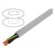 Vodič licna Cu Pro-Met šedá PVC 300/500V 0,5mm2