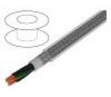 Vodič Pro-Met stíněný PVC průhledná 300/500V 100m 0,75mm2