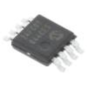 24FC01-I/MS Paměť EEPROM I2C 128x8bit 1,7÷5,5V 1MHz MSOP8