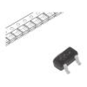 SI1012R-T1-GE3 Tranzistor: N-MOSFET unipolární 20V 0,35A 0,08W SC75A