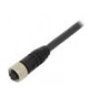 Kabel: pro snímače/automatizaci M12 PIN: 5 přímý 5m zástrčka