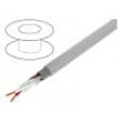 Vodič Li2YCY-TP 1x2x0,5mm2 stíněný PVC šedá 50V