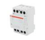 Stykač: 4-pólový instalační NC + NO x3 230VAC 230VDC 40A DIN