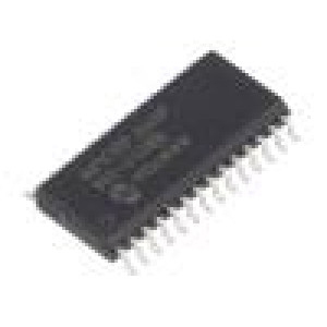 Mikrokontrolér dsPIC SRAM:16kB Paměť:64kB 40MHz SO28 3÷3,6V
