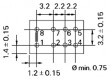 IM07NS Relé elektromagnetické DPDT Ucívky:24VDC 0,5A/125VAC 2A 1ms
