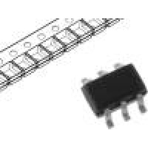 DMN53D0LDW-7 Tranzistor: N-MOSFET x2 unipolární 50V 0,25A 0,31W SOT363