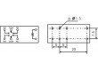 LM2-12D Relé elektromagnetické DPDT Ucívky:12VDC 5A/250VAC 5A/30VDC