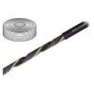 Vodič: ovládací chainflex® CF880 18G0,75mm2 PVC černá licna