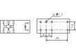 LMR2-5D Relé elektromagnetické DPDT Ucívky:5VDC 5A/250VAC 5A/30VDC