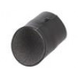 Heat shrink boot angular,glued 16mm black -75÷150°C RAYCHEM
