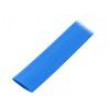Heat shrink sleeve glueless,flexible 2: 1 19mm L: 10m blue