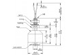 Čidlo: hladiny kapalin -20÷90°C kabel 2m Konf.výstupu: SPST-NO