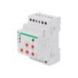 Modul: proudové hlídací relé proud AC DIN DPDT 0÷20s IP20