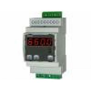 Modul: regulátor teplota SPST-NO SPST-NO DIN 250VAC/5A 0÷50°C