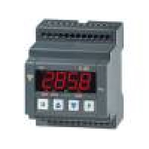 Modul: regulátor teplota SPDT SPDT DIN 250VAC/8A 0÷999,9°C