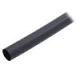 Teplem smrštitelná trubička s lepidlem 3: 1 24mm L: 1,2m černá