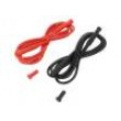 CA-P01295288Z Měřicí šňůra PVC 1,5m 15A černá a červená