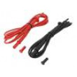 CA-P01295455Z Měřicí šňůra PVC 1,5m 15A černá a červená