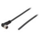 Kabel: pro snímače/automatizaci M8 PIN: 4 úhlový 5m zástrčka