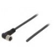 Kabel: pro snímače/automatizaci M8 PIN: 3 úhlový 10m zástrčka