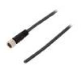 Kabel: pro snímače/automatizaci M8 PIN: 3 přímý 5m zástrčka
