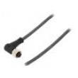 Kabel: pro snímače/automatizaci M12 PIN: 5 úhlový 10m zástrčka