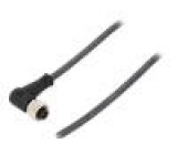 Kabel: pro snímače/automatizaci M12 PIN: 5 úhlový 10m zástrčka