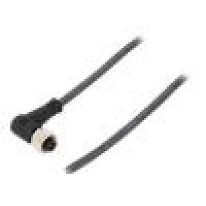 Kabel: pro snímače/automatizaci M12 PIN: 5 úhlový 10m zástrčka