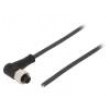 Kabel: pro snímače/automatizaci M12 PIN: 4 úhlový 5m zástrčka